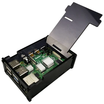dual fan case Clear Acrylic Case Enclosure Box with Cooling Fan for Raspberry Pi 4 Model B
dual fan case Clear Acrylic Case Enclosure Box with Cooling Fan for Raspberry Pi 4 Model B