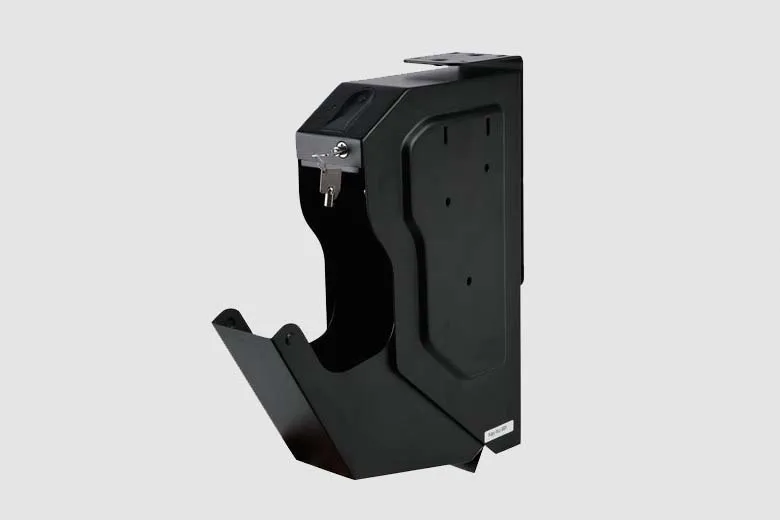 Gun Safes Fingerprint and Spare Key Lock Pistol Safe Box High Quality Steel Security Guns Fingerprint Strongbox (10)