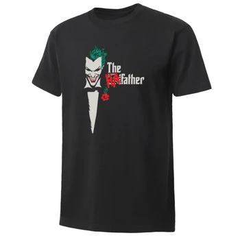 Dark Knight Movie Men T Shirt Evil Joker Print Heath Ledger Tees Male Casual Short Sleeve 100% Cotton Round Collar Tops Unisex
Dark Knight Movie Men T Shirt Evil Joker Print Heath Ledger Tees Male Casual Short Sleeve 100% Cotton Round Collar Tops Unisex