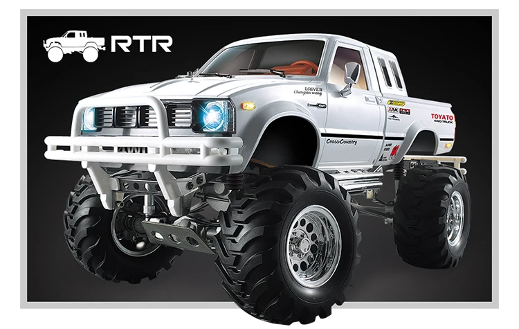 ZT 1/10 2.4G 4WD Rc Car Kit for TOYATO Metal 4X4 Pickup Truck No Servo Battery ESC Transmitter SG-P407KIT
ZT 1/10 2.4G 4WD Rc Car Kit for TOYATO Metal 4X4 Pickup Truck No Servo Battery ESC Transmitter SG-P407KIT