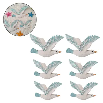 6Pcs Mediterranean Style Birds Wall Art Wall Ornaments Seagulls Decoration for Living Room Bedroom Garden
6Pcs Mediterranean Style Birds Wall Art Wall Ornaments Seagulls Decoration for Living Room Bedroom Garden