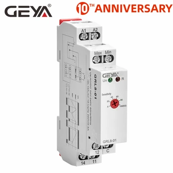 GEYA GRL8 Liquid Level Controller Relay 10A AC/DC 24V-240V Electronic Pump Control Realy
GEYA GRL8 Liquid Level Controller Relay 10A AC/DC 24V-240V Electronic Pump Control Realy