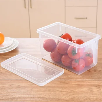 Kitchen Food Container Storage Boxes Convenient Refrigerator Organizer Transparent PP Storage Box For Home Storage
Kitchen Food Container Storage Boxes Convenient Refrigerator Organizer Transparent PP Storage Box For Home Storage