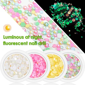8 PCS Nail Art Decor Luminous Diamond Fluorescent Drill Flash Mixed Multi-cut Flat Drill Nail Decoration Nail Art Accessories 
8 PCS Nail Art Decor Luminous Diamond Fluorescent Drill Flash Mixed Multi-cut Flat Drill Nail Decoration Nail Art Accessories