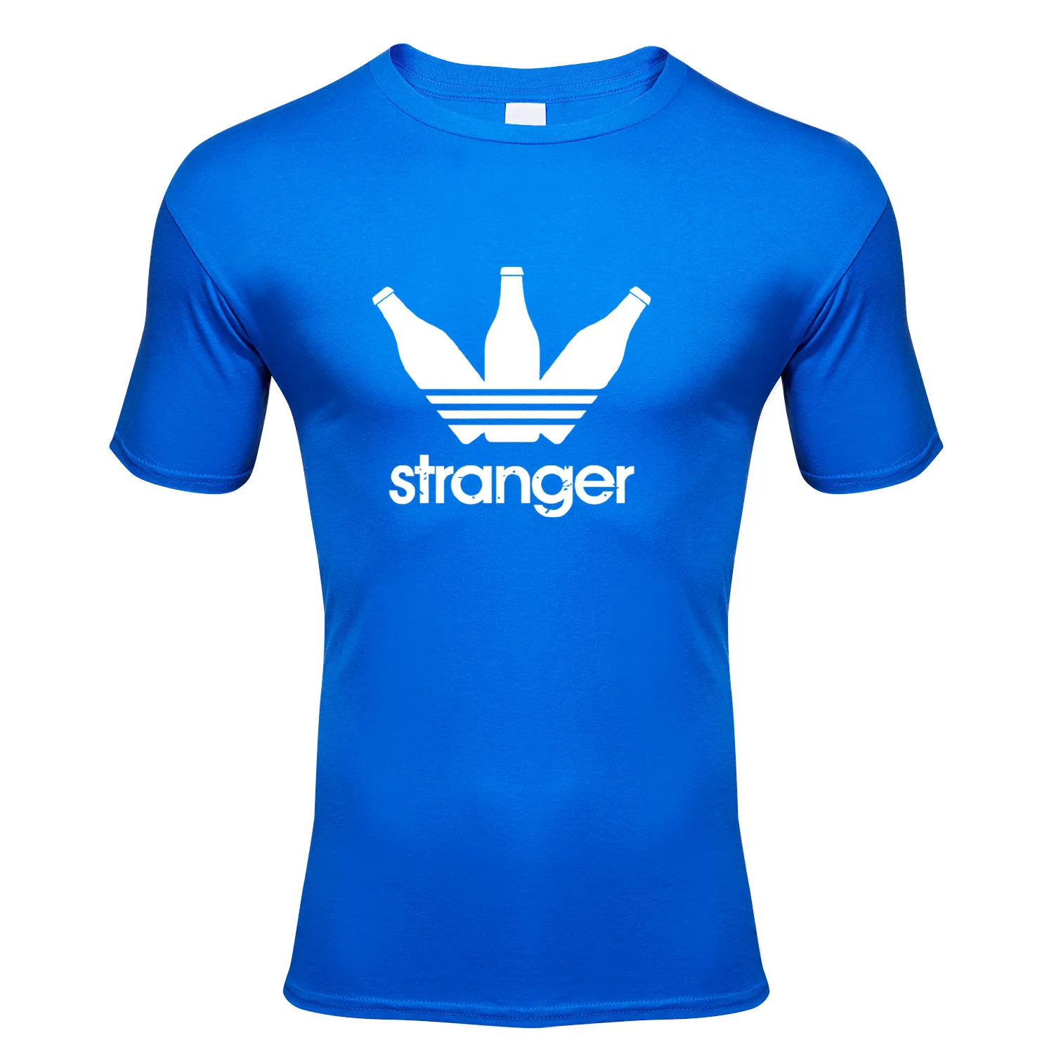 2020 New Summer Men's Fashion T-Shirt Printed TheBottle T-Shirt O-Neck Short-Sleeved and Style T-Shirt 95% Cotton Sport