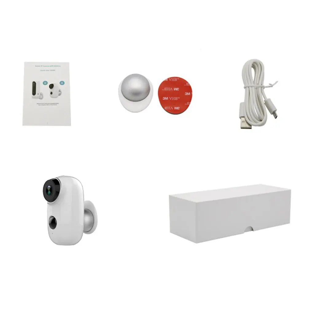 Smart Home Waterproof Surveillance Camera Low Power Camera Mobile Wireless Wifi Remote Intercom Monitoring
Smart Home Waterproof Surveillance Camera Low Power Camera Mobile Wireless Wifi Remote Intercom Monitoring