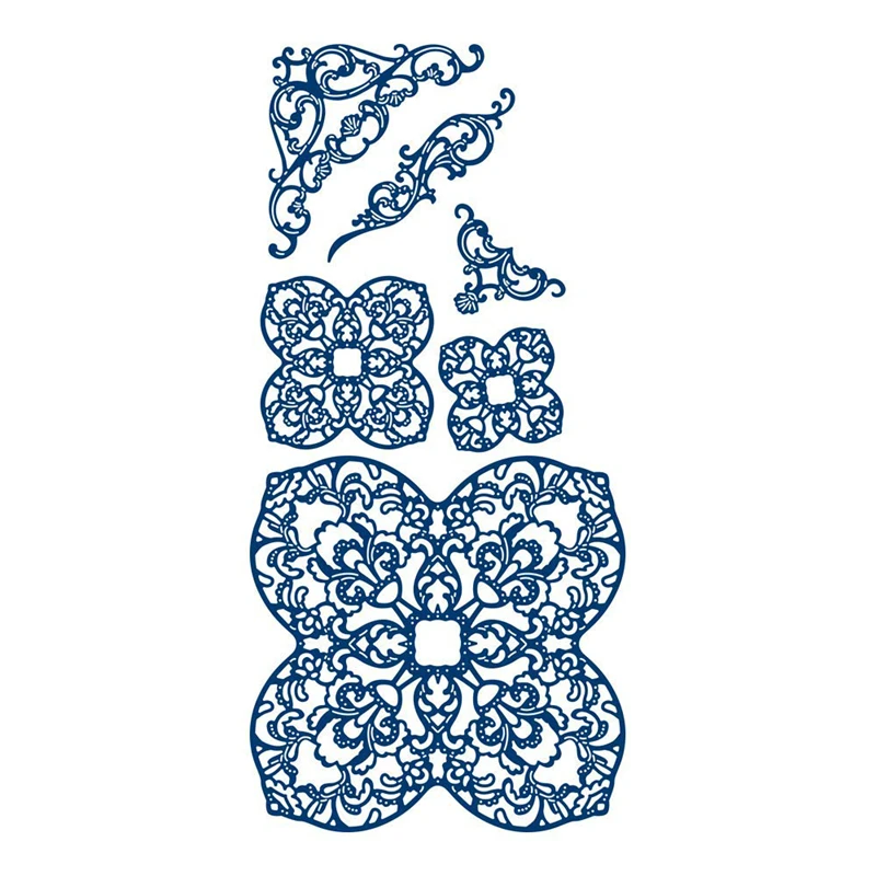 YaMinSanNiO Flower Lace Dies Metal Cutting Dies Scrapbooking Frame Die Cut for Craft Dies Card Making DIY Embossing New 2019
YaMinSanNiO Flower Lace Dies Metal Cutting Dies Scrapbooking Frame Die Cut for Craft Dies Card Making DIY Embossing New 2019