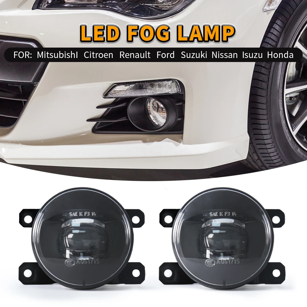 Magic ColorM 2PCS Auto LED Daytime Running Light Front Bumper Fog Lamp Fit For Toyota Honda Ford Nissan Car Fog Light Assembly
Magic ColorM 2PCS Auto LED Daytime Running Light Front Bumper Fog Lamp Fit For Toyota Honda Ford Nissan Car Fog Light Assembly