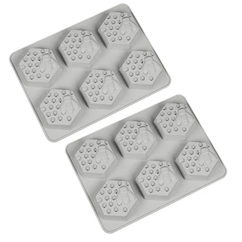 2Pcs 6 Grid Silicone Soap Mold for Crafts Cube Multi DIY Handmade Soap Making Supplies Material Tools
2Pcs 6 Grid Silicone Soap Mold for Crafts Cube Multi DIY Handmade Soap Making Supplies Material Tools