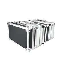 Portable Aluminum Tool Box Safety equipment Toolbox Instrument box Storage Case Suitcase Impact Resistant Case With Sponge Ship
Portable Aluminum Tool Box Safety equipment Toolbox Instrument box Storage Case Suitcase Impact Resistant Case With Sponge Ship