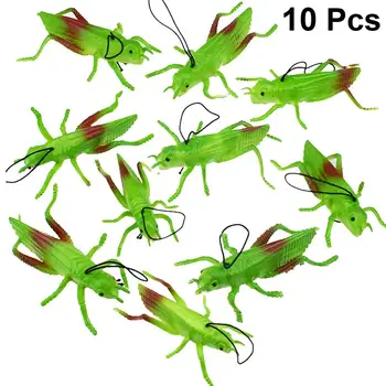 10pcs Simulation Green Grasshopper Fake Animal Insect Prank Toy Party Supplies Insects Trick Toys Horror for Kids
10pcs Simulation Green Grasshopper Fake Animal Insect Prank Toy Party Supplies Insects Trick Toys Horror for Kids