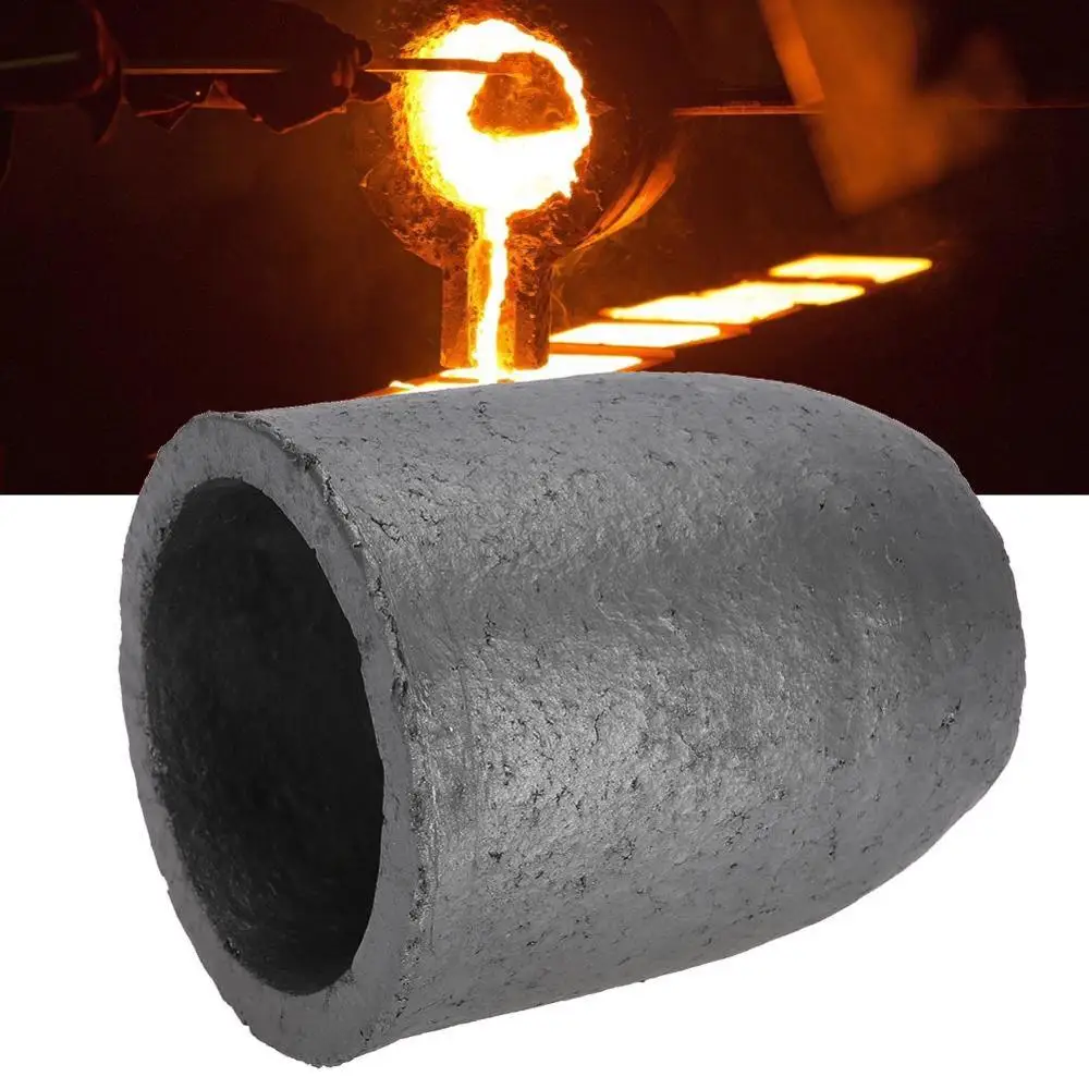 Фото 8 кг форма чашки карбида кремния графитовая печь литейный тигель - купить