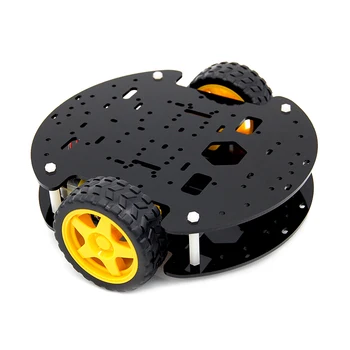 Bonatech DIY smart robot car kit for arduino UNO R3 2 wheel tracking Motor Smart Robot Car Chassis Kit
Bonatech DIY smart robot car kit for arduino UNO R3 2 wheel tracking Motor Smart Robot Car Chassis Kit