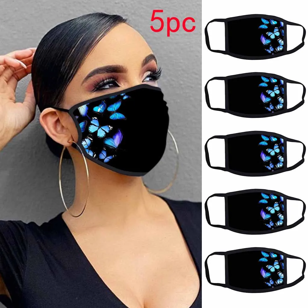 5 шт. для взрослых унисекс facemask модная спортивная маска улицы теплая и