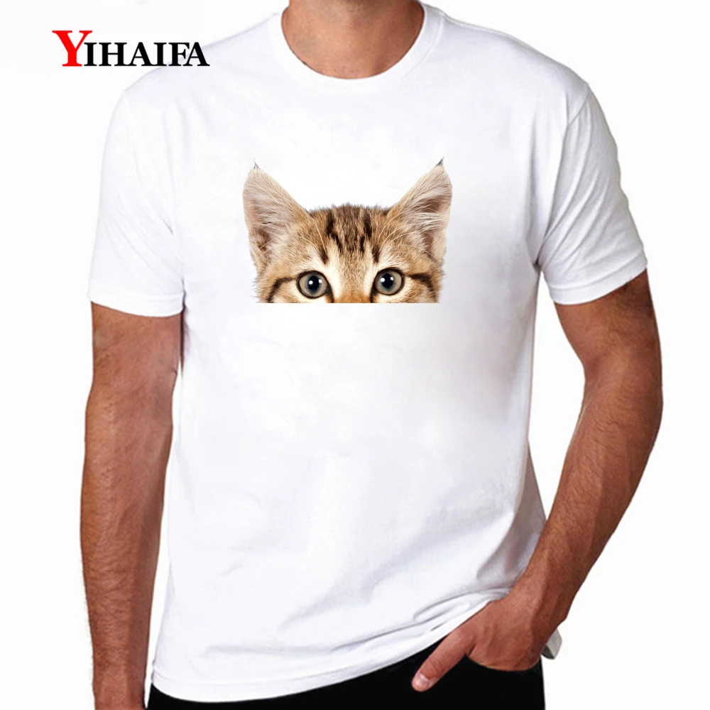YIHAIFA Mens T-Shirt Short Sleeve Harajuku Cat Printed Tee Shirts Casual Pullover Streetwear White Tops Kawaii Clothing
YIHAIFA Mens T-Shirt Short Sleeve Harajuku Cat Printed Tee Shirts Casual Pullover Streetwear White Tops Kawaii Clothing