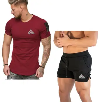 Summer Sport Suit Men's Sets T Shirts+shorts Two Pieces Sets Casual Tracksuit O-Neck Tashion Sportswear Sweatsuit Tracksuit Men
Summer Sport Suit Men's Sets T Shirts+shorts Two Pieces Sets Casual Tracksuit O-Neck Tashion Sportswear Sweatsuit Tracksuit Men