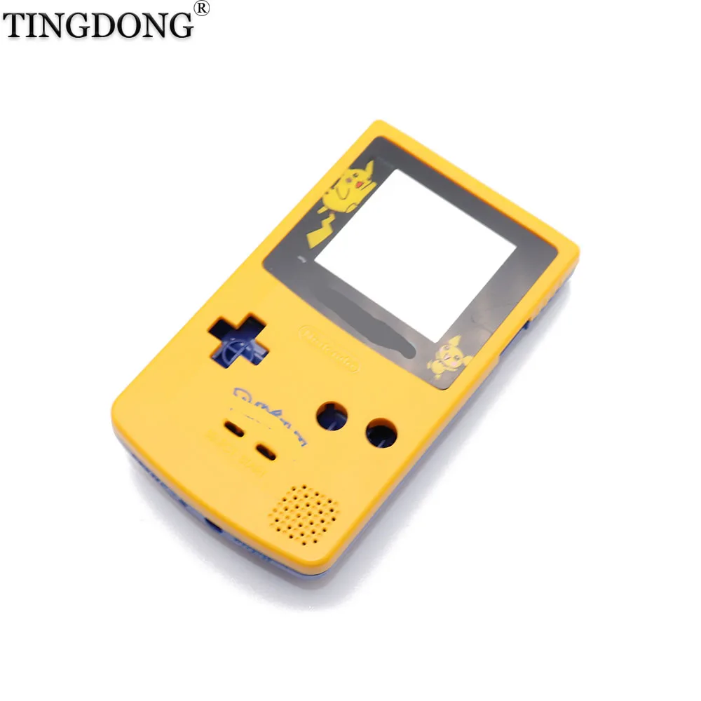 DIY Game Case For P0kem0n Limited Edition Yellow Blue Housing Shell Cover Case Replacement For Gameboy Color for GBC
DIY Game Case For P0kem0n Limited Edition Yellow Blue Housing Shell Cover Case Replacement For Gameboy Color for GBC
