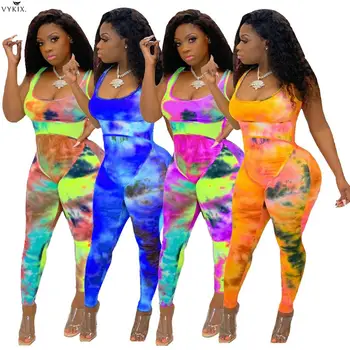 2020 Summer Women Strap Sleeveless Tie Dye Print Sexy Jumpsuits Rompers Fitness Sporty Sexy Night Club Party One Piece Outfits 
2020 Summer Women Strap Sleeveless Tie Dye Print Sexy Jumpsuits Rompers Fitness Sporty Sexy Night Club Party One Piece Outfits