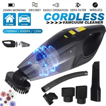 6500pa Wireless Handheld Car Vacuum Cleaner 120W 12V Portable High Suction Vacuum Cleaner with 4 Heads for Car Home Useage
6500pa Wireless Handheld Car Vacuum Cleaner 120W 12V Portable High Suction Vacuum Cleaner with 4 Heads for Car Home Useage