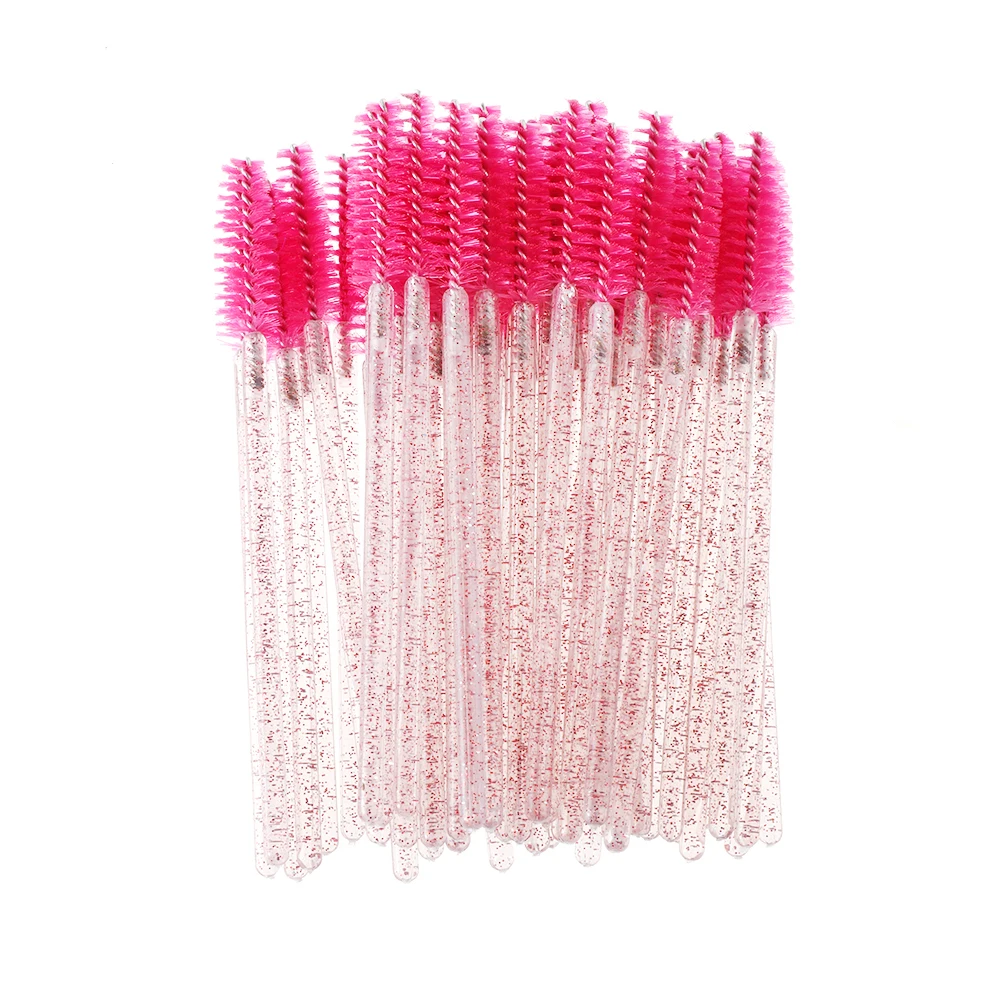 50Pcs Disposable Colorful Crystal Eyelash Brush Mascara Wands Applicator Grafting Eyelash Curling Comb Beauty Makeup Tools Gifts
50Pcs Disposable Colorful Crystal Eyelash Brush Mascara Wands Applicator Grafting Eyelash Curling Comb Beauty Makeup Tools Gifts
