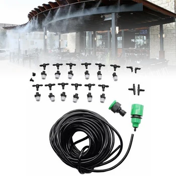 12pcs Water Misting Cooling System 19m Mist Sprinkler Nozzles Water Fog Mist Hose Joint Connector Three-way Outdoor Garden Patio
12pcs Water Misting Cooling System 19m Mist Sprinkler Nozzles Water Fog Mist Hose Joint Connector Three-way Outdoor Garden Patio