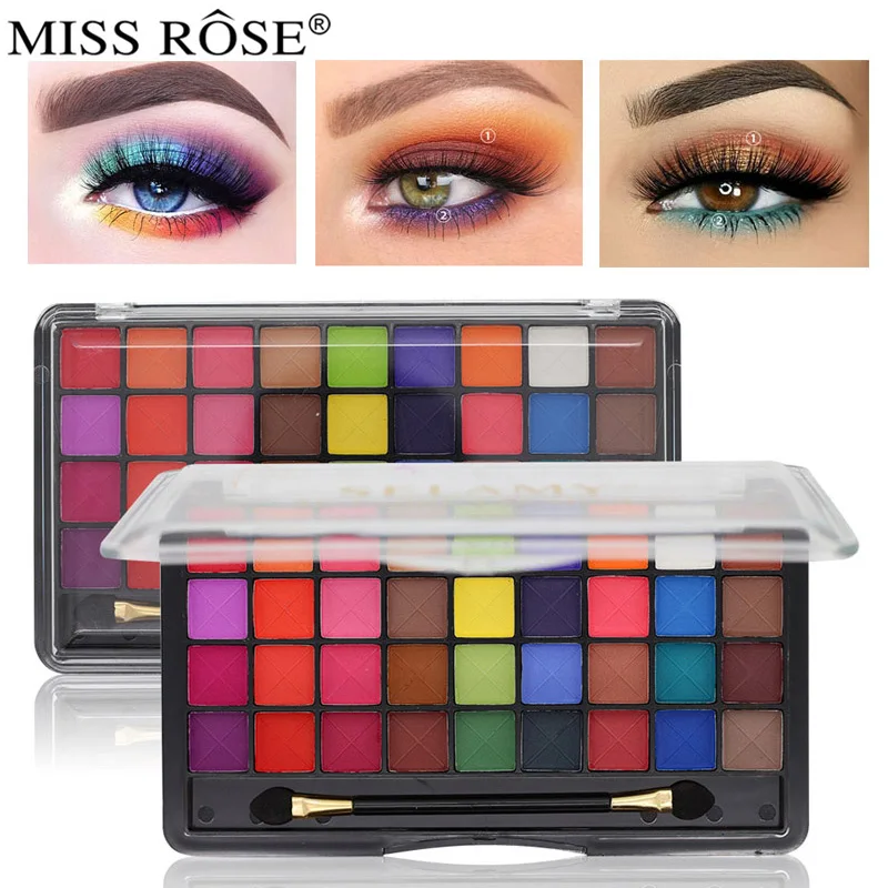 Miss Rose 20 Color Shimmer Matte Eyeshadow Palette Make Up Palette Nude Bright Pigmented Colorful Makeup Eye Shadow Set Cosmetic
Miss Rose 20 Color Shimmer Matte Eyeshadow Palette Make Up Palette Nude Bright Pigmented Colorful Makeup Eye Shadow Set Cosmetic