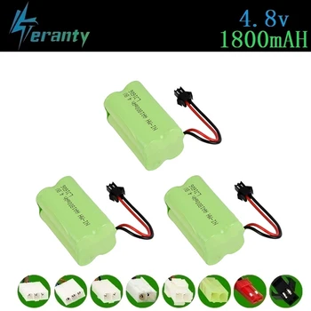 ( T Model ) 4.8v 1800mah NiMH Battery For Rc toys Cars Tanks Robots Boats Guns 4.8v Rechargeable Battery AA Battery Pack 3Pcs
( T Model ) 4.8v 1800mah NiMH Battery For Rc toys Cars Tanks Robots Boats Guns 4.8v Rechargeable Battery AA Battery Pack 3Pcs