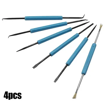 Desoldering Aid Tool Set Circuit Board Soldering Aid PCB Cleaning Kit Repairing Fluxing Tools WWO66