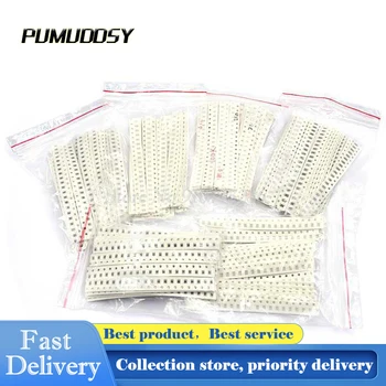 1206 SMD Resistor Kit Assorted Kit 1ohm-1M ohm 1% 33valuesX 20pcs=660pcs Sample Kit
1206 SMD Resistor Kit Assorted Kit 1ohm-1M ohm 1% 33valuesX 20pcs=660pcs Sample Kit
