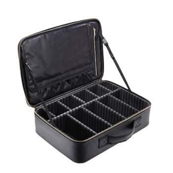 Makeup Box Makeup Bag Cosmetic Storage Bag Makeup Box Adjustable Partition Makeup Brush Makeup Utensils BW M+L
Makeup Box Makeup Bag Cosmetic Storage Bag Makeup Box Adjustable Partition Makeup Brush Makeup Utensils BW M+L