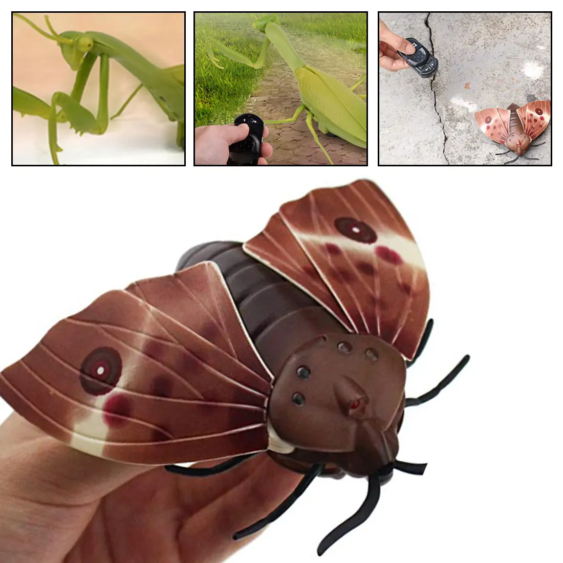 Infrared Remote Control Realistic Mini Mantis RC Insect Scary Trick Toy Simulation Animal Funny Prank Kids Children Toy Gift
Infrared Remote Control Realistic Mini Mantis RC Insect Scary Trick Toy Simulation Animal Funny Prank Kids Children Toy Gift