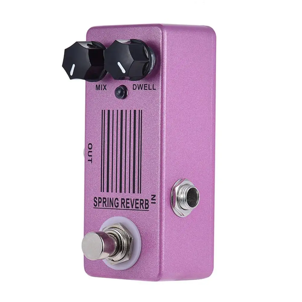 MOSKY Spring Reverb Mini Single Effect Guitar Pedal Overdrive/Distortion/Classic/Fuzz/AMP Booster Delay Guitar Accessories
MOSKY Spring Reverb Mini Single Effect Guitar Pedal Overdrive/Distortion/Classic/Fuzz/AMP Booster Delay Guitar Accessories