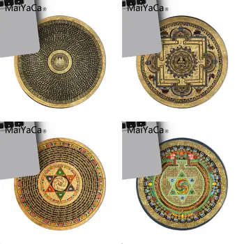 MaiYaCa Indian mandala with the Om symbol in the centre round Mousepad gaming Mouse pad For Notebook 20x20cm gamer desk pad
MaiYaCa Indian mandala with the Om symbol in the centre round Mousepad gaming Mouse pad For Notebook 20x20cm gamer desk pad