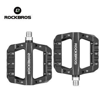 ROCKBROS Bicycle Pedals Axle Sealed DU Bearing Pedals 9/16" Molybdenum Anti-slip 10 Nails Durable MTB Road Cycling Bike Pedals
ROCKBROS Bicycle Pedals Axle Sealed DU Bearing Pedals 9/16" Molybdenum Anti-slip 10 Nails Durable MTB Road Cycling Bike Pedals