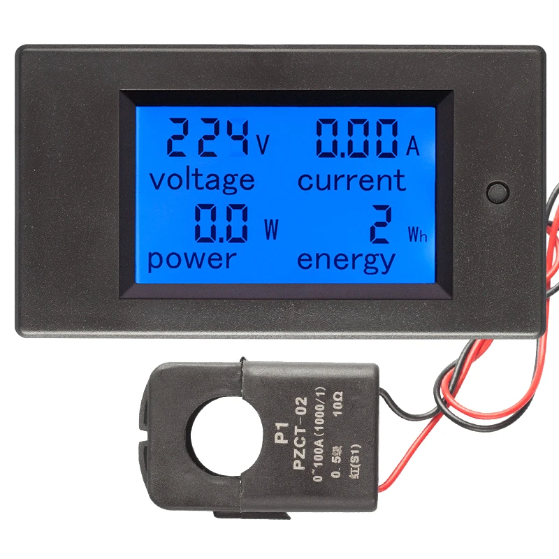 Digital Display Multimeter Voltage Current Power Electric Energy Meter PZEM-061 PUO88
Digital Display Multimeter Voltage Current Power Electric Energy Meter PZEM-061 PUO88