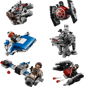 2019 BELA StarWars Micro Fighters Building Blocks 6pcs/Set Micro Fighter Model Toys Compatible With Starwars Toys
2019 BELA StarWars Micro Fighters Building Blocks 6pcs/Set Micro Fighter Model Toys Compatible With Starwars Toys