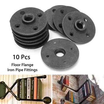 10pcs 1/2 Inch Iron Pipe Fittings Wall Mount Floor Flange Antique Flange Piece Hardware Tool Casting Iron Flanges Accessories
10pcs 1/2 Inch Iron Pipe Fittings Wall Mount Floor Flange Antique Flange Piece Hardware Tool Casting Iron Flanges Accessories
