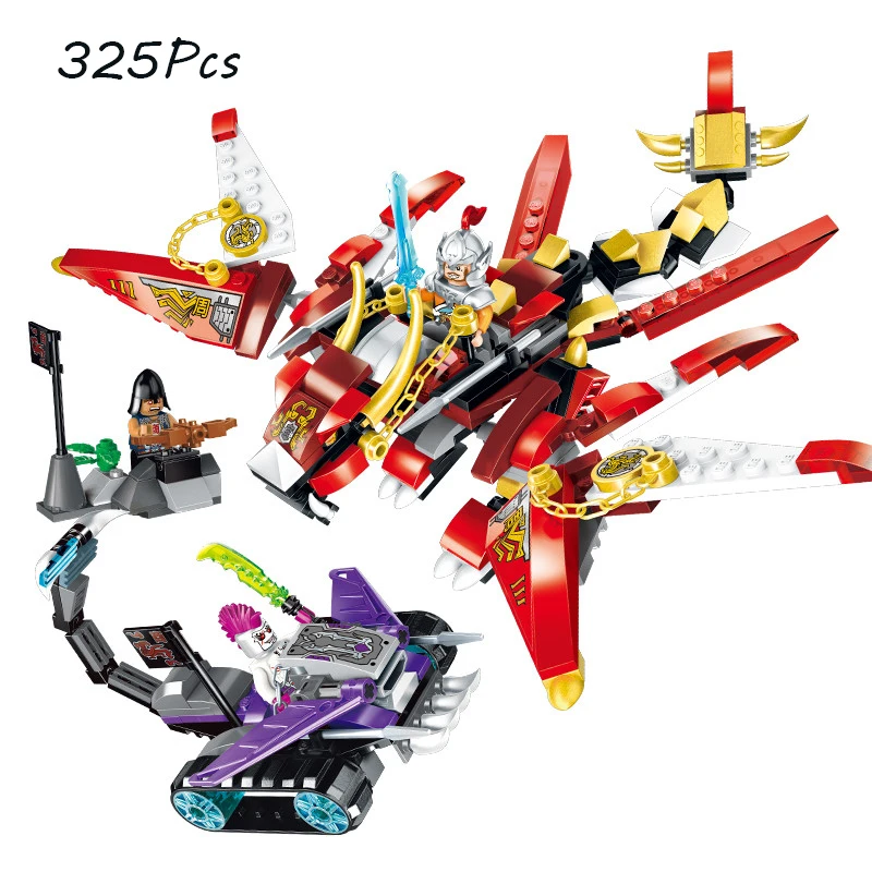Models building toy Enlighten 2209 325pcs Creation Of The Gods Chariot Dragon Building Blocks compatible with lego toys & hobbie
Models building toy Enlighten 2209 325pcs Creation Of The Gods Chariot Dragon Building Blocks compatible with lego toys & hobbie