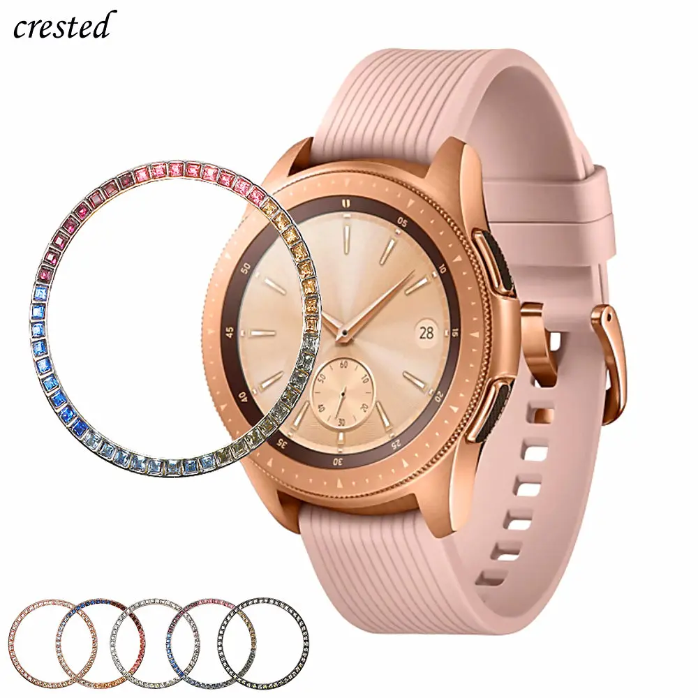 Diamond Case For Samsung Galaxy Watch 42mm case ring protector cover Sport fashion Adhesive Metal bumper Accessories 42 colorful
Diamond Case For Samsung Galaxy Watch 42mm case ring protector cover Sport fashion Adhesive Metal bumper Accessories 42 colorful