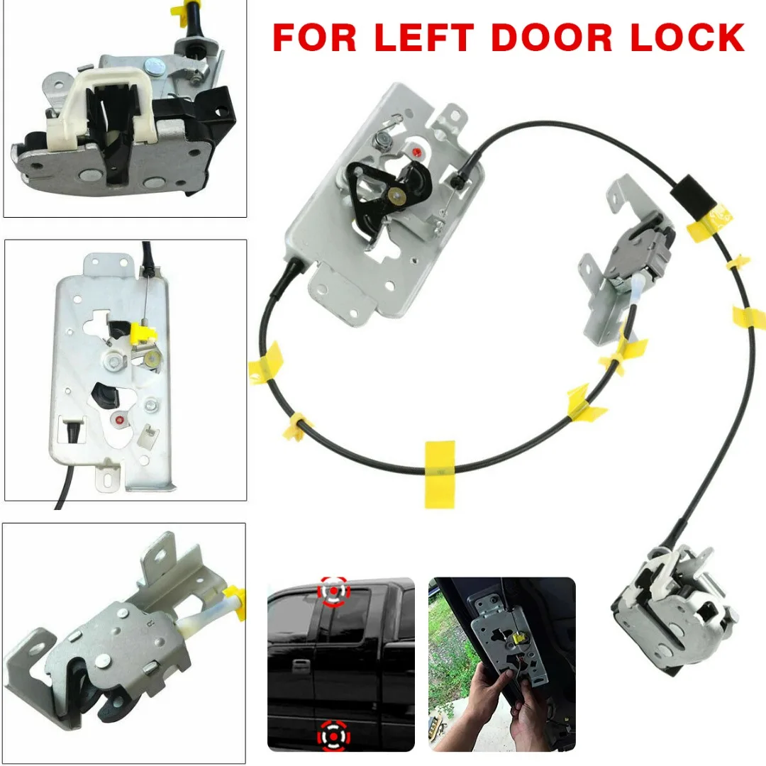 Mayitr 1set Car Left Driver Side Door Latch Cable 8L3Z18264A01B For Ford F-150 Extended Cab 04-08 Parts Accessories
Mayitr 1set Car Left Driver Side Door Latch Cable 8L3Z18264A01B For Ford F-150 Extended Cab 04-08 Parts Accessories
