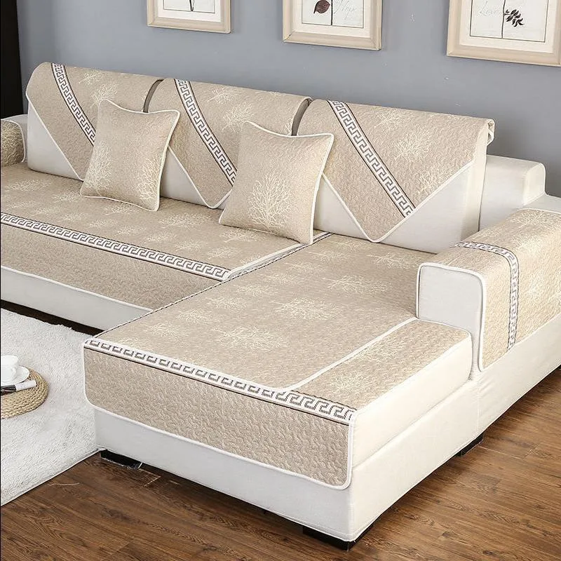 Sofa Cushion Four Seasons Universal Fabric Anti-slip European Style Minimalist Modern Sofa Cover All Edges Included Versatile Co
Sofa Cushion Four Seasons Universal Fabric Anti-slip European Style Minimalist Modern Sofa Cover All Edges Included Versatile Co