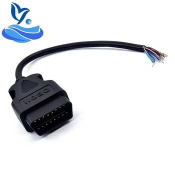 Universal OBDII 16Pin male Connector Extended Opening Cable Fits All OBD2 16Pin Vehicles OBD2 male Connector
Universal OBDII 16Pin male Connector Extended Opening Cable Fits All OBD2 16Pin Vehicles OBD2 male Connector