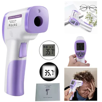 Infrared Thermometer Digital Non Contact LCD Display Forehead Thermometer Gun Infrared Body Temporal Thermometer Instrument G25
Infrared Thermometer Digital Non Contact LCD Display Forehead Thermometer Gun Infrared Body Temporal Thermometer Instrument G25
