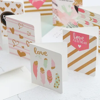 Printed Gold Greeting Cards Creative Birthday Blessing Small Card New Year's Day Christmas Holiday Universal Thank-You Cards
Printed Gold Greeting Cards Creative Birthday Blessing Small Card New Year's Day Christmas Holiday Universal Thank-You Cards