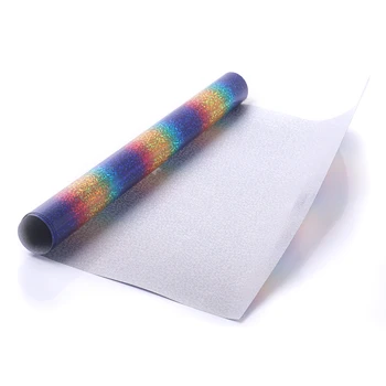SUNICE Decoration Rainbow Effect 3 sheet 50cmx50cm Pack Stripe Multi Heat Transformer Vinyl for Heat Press Iron on T-Shirt DIY
SUNICE Decoration Rainbow Effect 3 sheet 50cmx50cm Pack Stripe Multi Heat Transformer Vinyl for Heat Press Iron on T-Shirt DIY