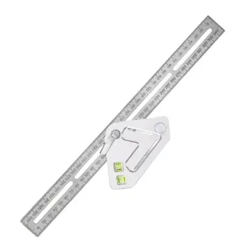 Multifunctional Triangle Angle Ruler Level Protractor Woodworking Carpentry Tool 23GB
Multifunctional Triangle Angle Ruler Level Protractor Woodworking Carpentry Tool 23GB