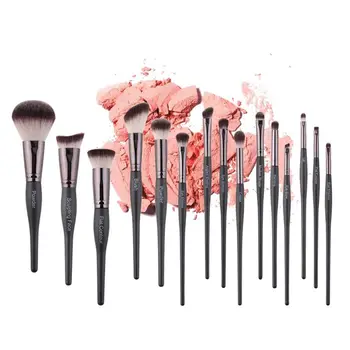 QIAOYAN Zoreya 15pcs Black Makeup Brushes Set Eye Shadow Powder Foundation Brush Professional Cosmetic Tools Kits
QIAOYAN Zoreya 15pcs Black Makeup Brushes Set Eye Shadow Powder Foundation Brush Professional Cosmetic Tools Kits