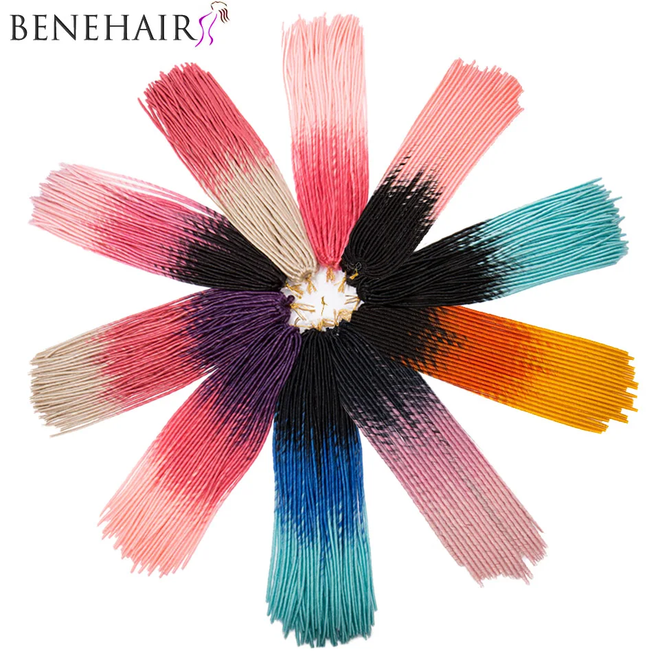 BENEHAIR 20'' Synthetic Crochet Braid Hair Extensions Ombre Crochet Faux Locs Hair Braids Goddess Faux Locks Braiding Hair
BENEHAIR 20'' Synthetic Crochet Braid Hair Extensions Ombre Crochet Faux Locs Hair Braids Goddess Faux Locks Braiding Hair