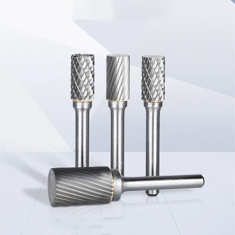 Cemented carbide rotary file tungsten milling cutter metal electric mill grinding head rotating roller electric File head 6mm
Cemented carbide rotary file tungsten milling cutter metal electric mill grinding head rotating roller electric File head 6mm