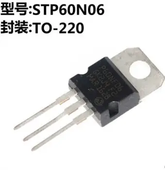 10pcs/lot P60NF06 STP60NF06 TO-220 MOSFET N-channel
10pcs/lot P60NF06 STP60NF06 TO-220 MOSFET N-channel